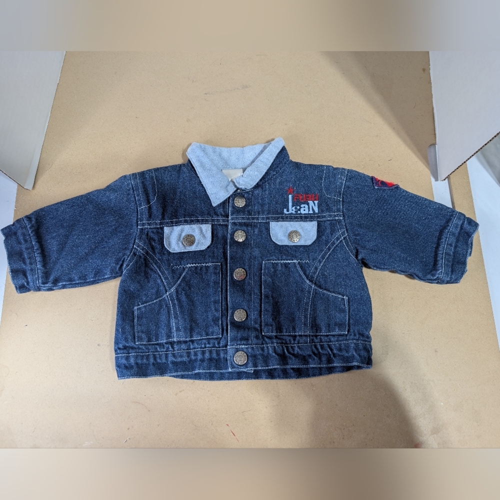 Fubu Y2K 90s Kids Baby Denim Jacket 6-9 Months